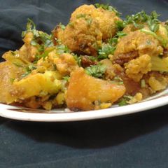Aloo gobi sabji A picture of Aloo gobi sabji.