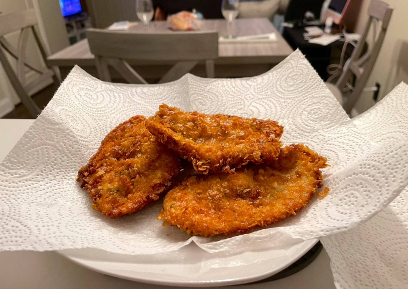 Pollo bien crocante! (rebozado con cereal)