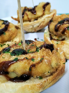 Una foto de Montadito especial de pato en airfryer