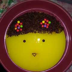 Puding nangka karakter coklat রেসিপির প্রধান ছবি