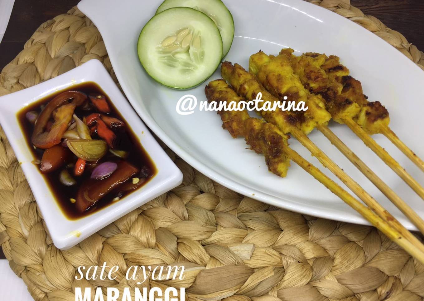 Sate ayam maranggi