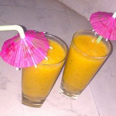 A picture of Mango smoothie.