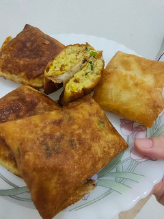 Foto resep Martabak Mie kari Ayam