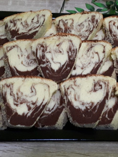 Foto resep Marmer Cake (Metode All In One)