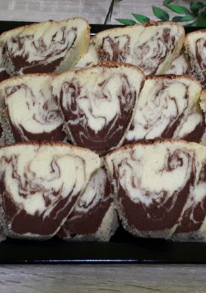 Foto resep Marmer Cake (Metode All In One)