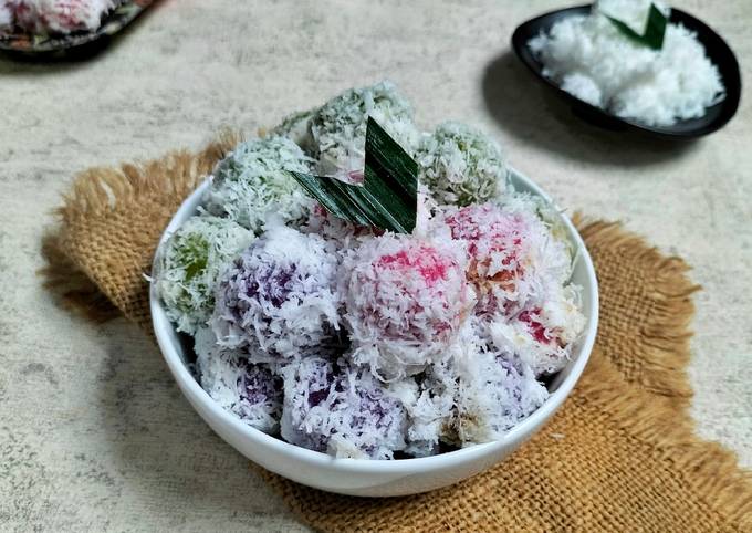 Resep Klepon Warna Warni Oleh Nur Erma Cookpad