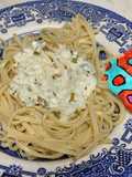 Linguini al limón
