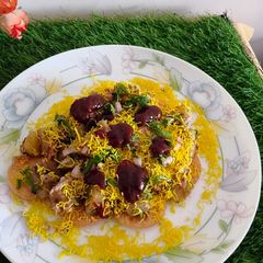 A picture of Sweet potato papry chat.