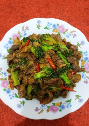 Foto resep Tumis Ati Brokoli