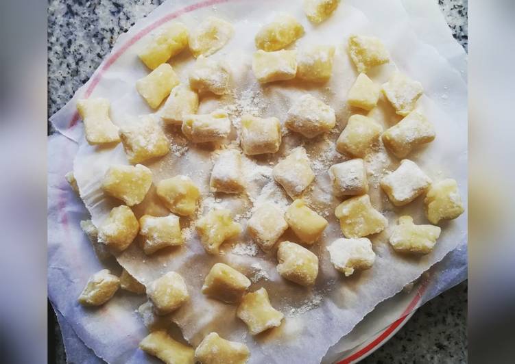 Recipe of Favorite Gnocchi di patate e farina di farro