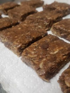 A picture of Chocolate Cookie Energy Bars.