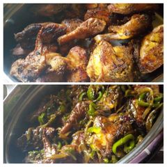 A picture of Oven grilled chicken.