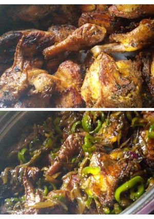 A picture of Oven grilled chicken.