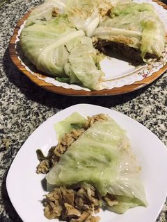 صورة لوصفة ملفوف بالمقلاة