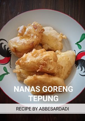 Foto resep Nanas goreng tepung