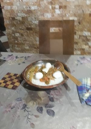 Une photo de Riz, boeuf et légumes