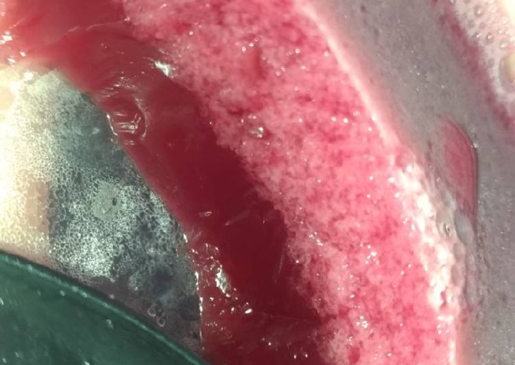 Resep Puding Lumut Beet (Easy Banget) Anti Gagal