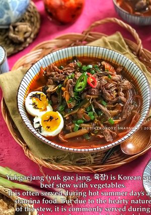 Gambar 🇰🇷 YUKGAEJANG | KOREAN BEEF STEW
