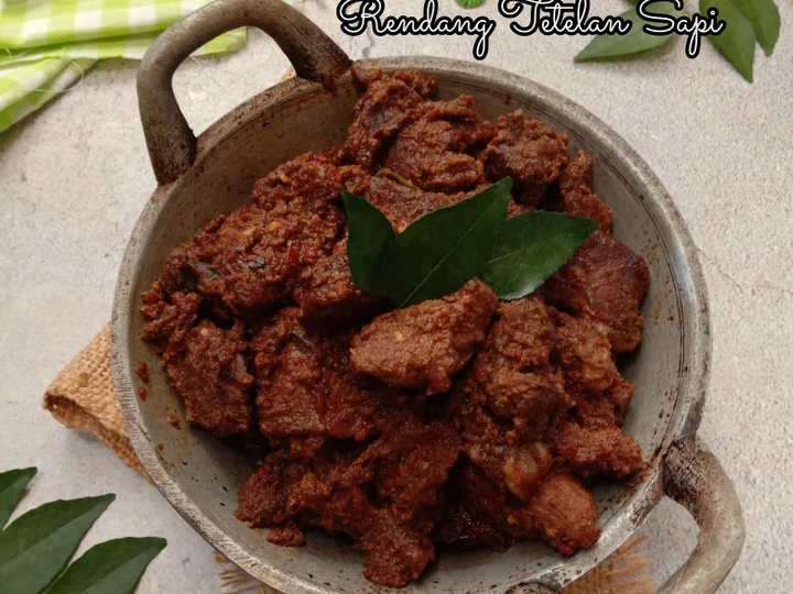 Langkah Gampang Membuat Resep Rendang Tetelan Sapi yang Bikin Ngiler Anti Ribet, Menggugah Selera