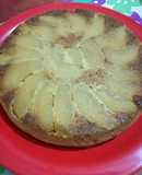 Torta invertida de manzana. Sin harinas, sin azúcar 😜