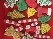 Una foto de galleta de navidad