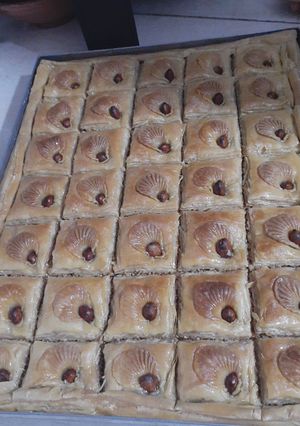 صورة لوصفة بقلاوة 🍯