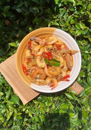 Foto resep Udang Saus Padang