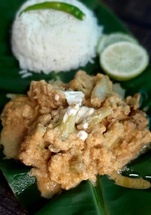 ফুলকপির মালাইকারি। রেসিপির প্রধান ছবি