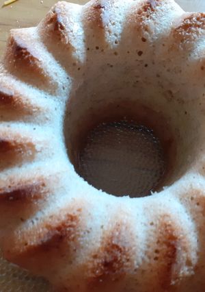 Una foto de Budín de banana vegano