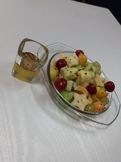 عکسی از دستور سالاد میوه