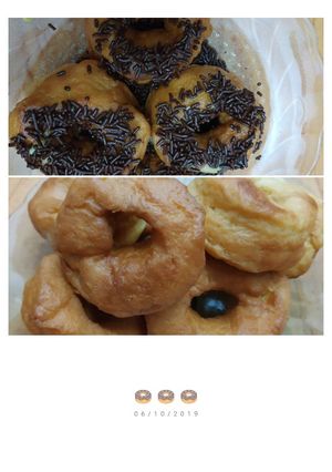 Foto resep Donat 🍩 empuk tanpa telur+mentega