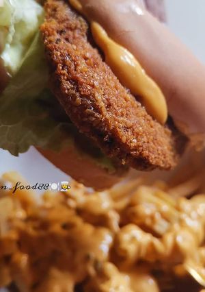 صورة لوصفة برجر_تشكن 😍👌