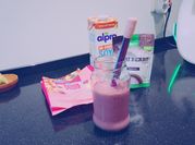 A picture of papaya smoothie