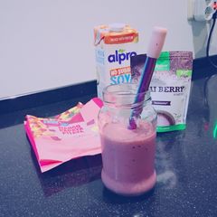 A picture of Energizing, healthy, simple smoothie.