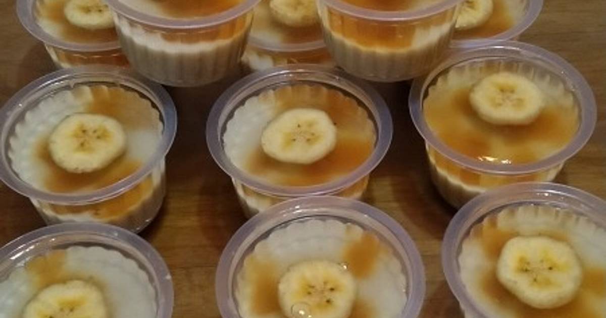 Resep Puding pisang raja oleh fitrivit - Cookpad