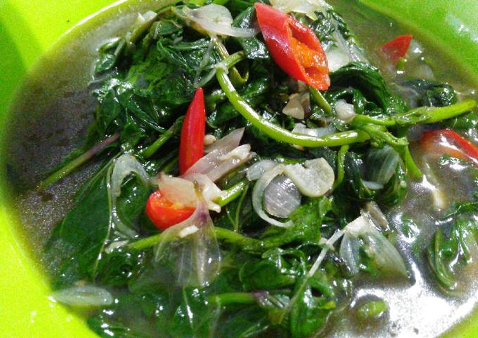 Resep Tumis Daun Ketela atau daun ubi, Bikin Ngiler