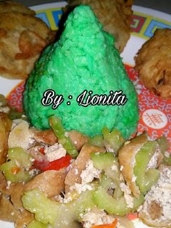 Foto resep Nasi lemak pandan Magic Com