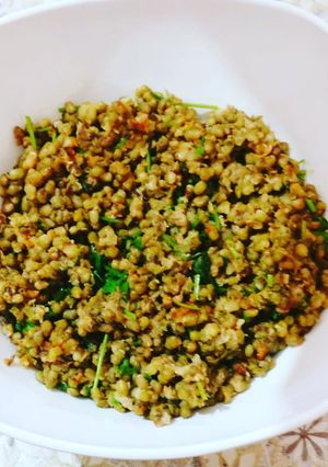 A picture of Moong Poha.
