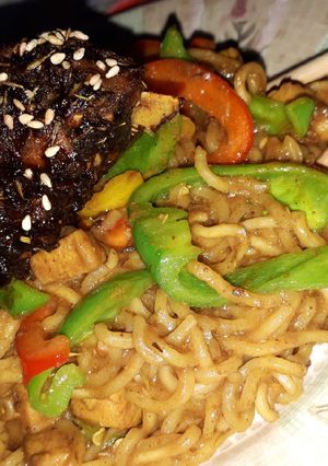 A picture of Fried noodles.