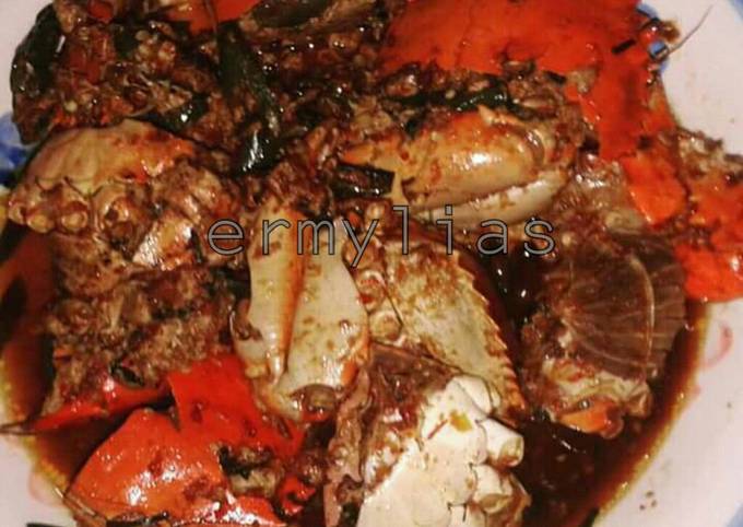 Kepiting Lada Hitam Pedas