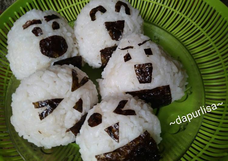 Onigiri karakter lucu ala dapur lisa