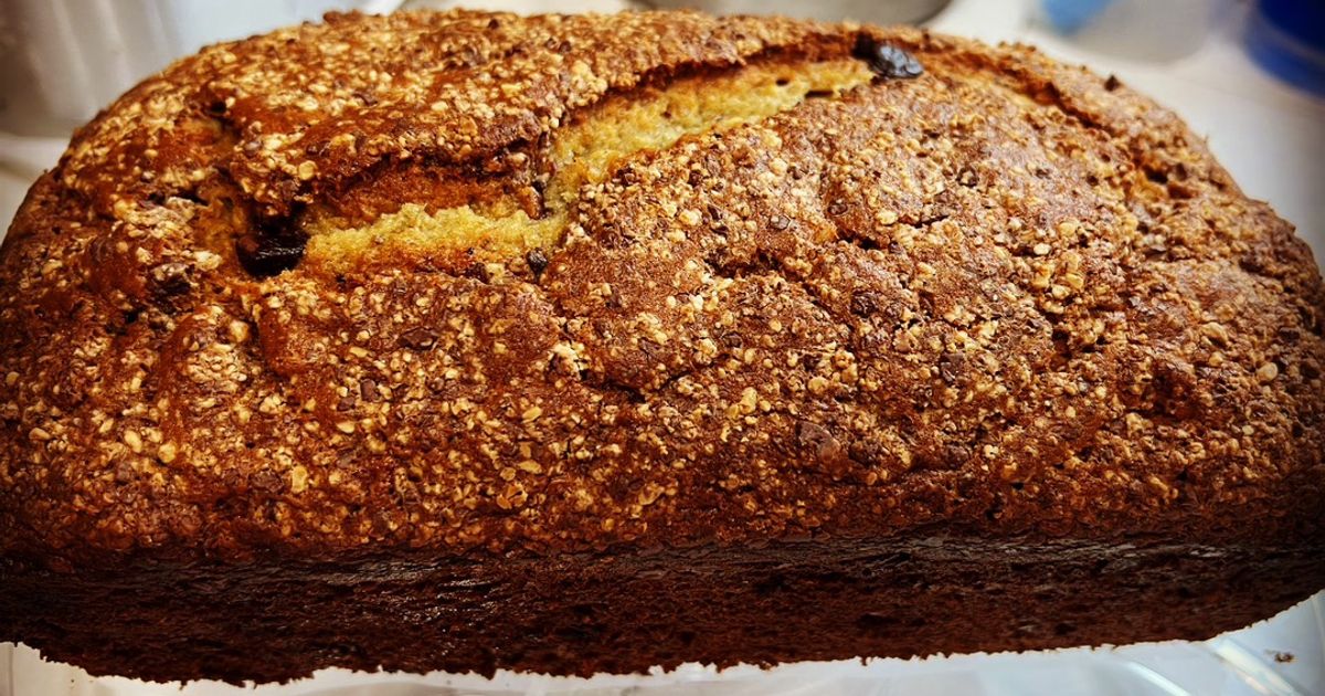 Resep Chocolate Chip Walnut Banana Bread Enak, Praktis, dan... - foto hasil masakan
