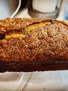 A picture of Chocolate Chip Walnut Banana Bread.