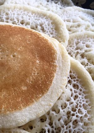 A picture of Qatayef Batter.