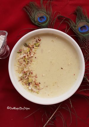 A picture of Sabudana Kheer.