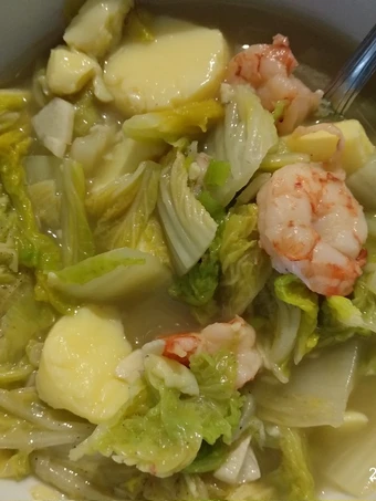 Cara Mudah Membikin Resep Ca Sawi Putih Tahu Udang yang Enak Banget Anti Ribet, Sempurna