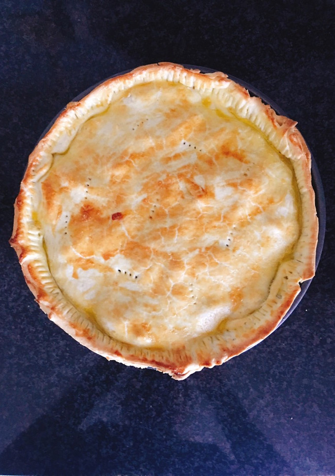 Una foto de Tarta de manzana clásica