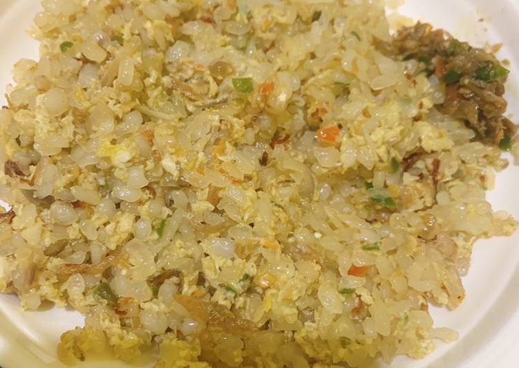 Nasi shirataki belacan debm keto