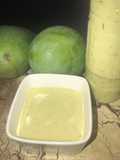 Vinagreta de mango verde