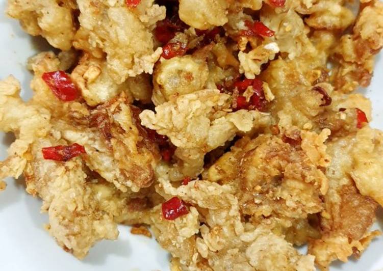 Jamur crispy cabe garam